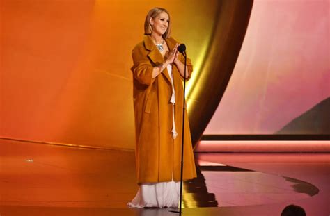 celine dion presents grammy 2024